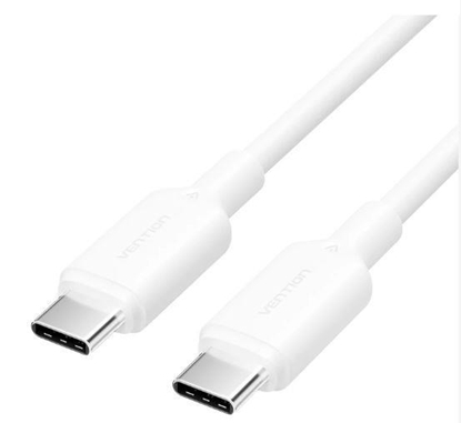 Picture of CABLE USB-C TO USB-C/2M WHITE TRCWH VENTION