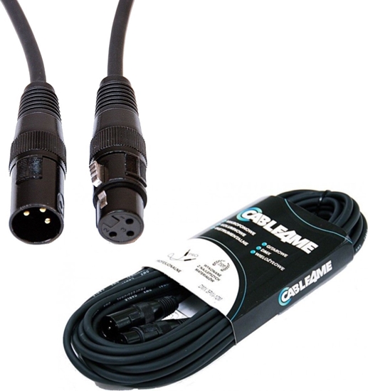 Picture of CABLE4ME przewód kabel DMX 3Pin 10m do wiate