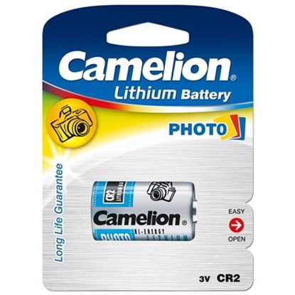 Attēls no Camelion | CR2-BP1R | CR2 | 850 mAh | Lithium | 1 pc(s)