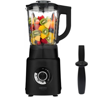 Attēls no Camry | Blender | CR 4089 | Tabletop | 2000 W | Jar material Glass | Jar capacity 1.7 L | Ice crushing | Black