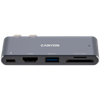 Picture of Canyon DS-5 Multiport Docking Station with 5 port Space Gray