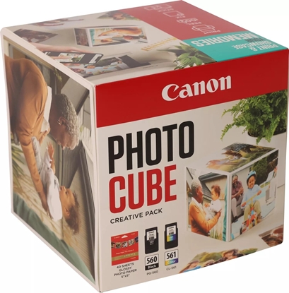 Attēls no Canon PG-560 / CL-561 Photo Cube Creative Pack White Blue
