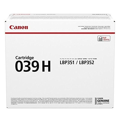 Picture of Canon Toner Cartridge 039 H black
