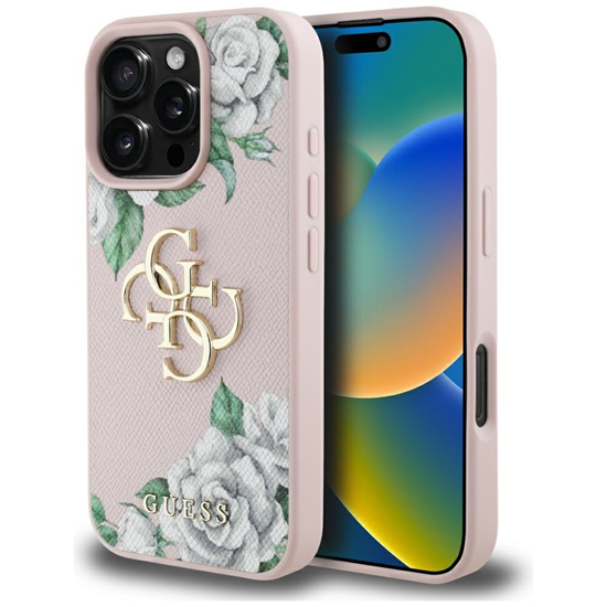 Изображение Case Guess Grained Roses Big 4G logo for  iPhone 1