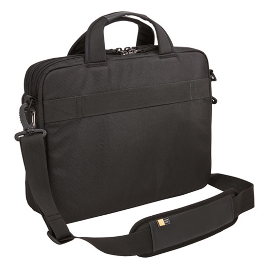 Picture of Case Logic | NOTIA-114 | Slim Briefcase | Fits up to size 14 " | Black | Shoulder strap
