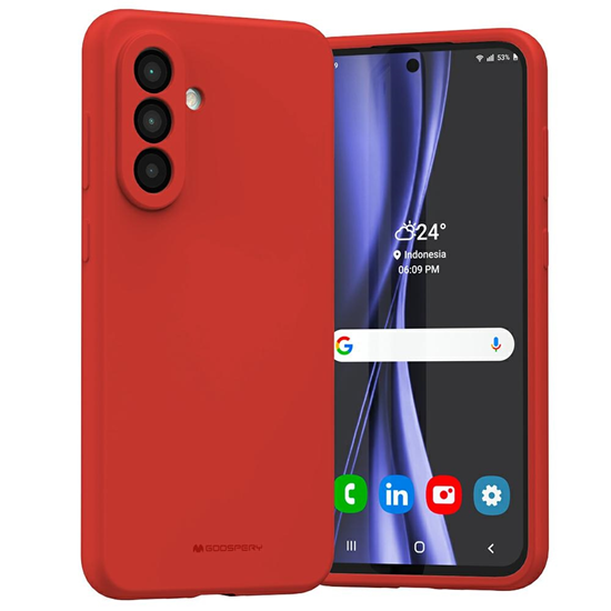 Изображение Case Mercury Silicone Sam A36 red