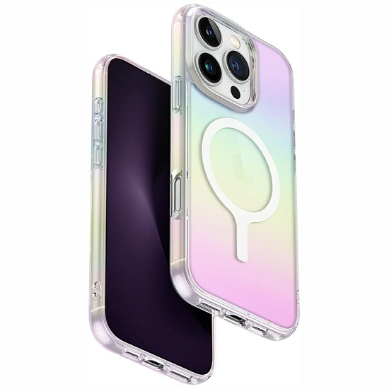 Изображение Case UNIQ Iridescia for iPhone 16 Pro Magclick Cha
