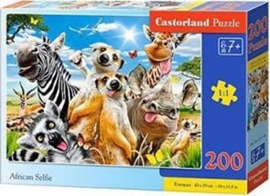 Изображение Castorland Puzzle 200 African Selfie CASTOR