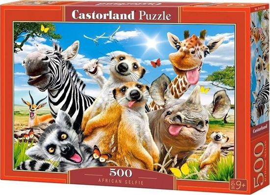 Изображение Castorland Puzzle 500 African selfie CASTOR