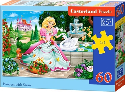 Attēls no Castorland Puzzle 60 Ksiniczka z abdziem