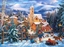 Изображение Castorland Puzzle Sledding to Town 300 elementów (215821)