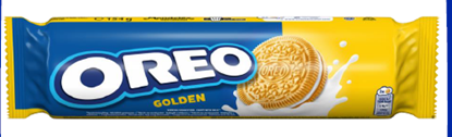 Attēls no Cepumi OREO GOLDEN ar vaniļas garšas pildījumu 154g