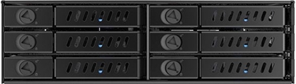 Изображение CHIFETEC 1x5.25in bay for 6x2.5in S-ATA