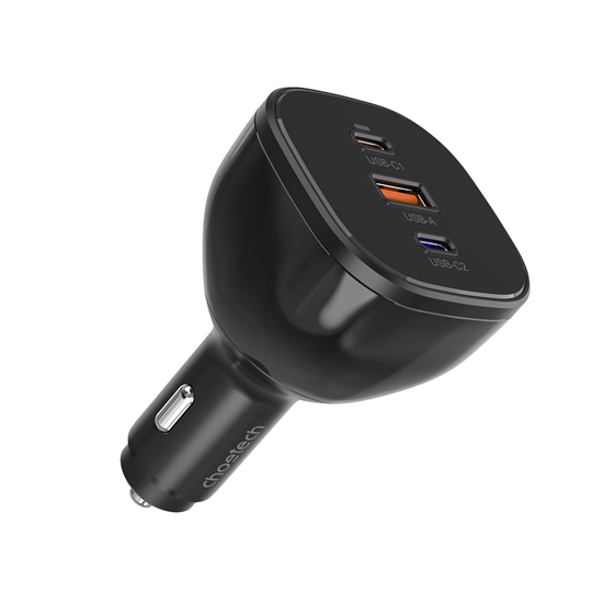 Picture of Choetech TC0024 car charger 160W 2x USB-C PD 3.1 1