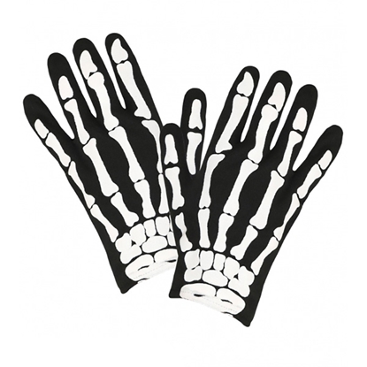 Изображение Cimdi Halovīna skelets, bērnu