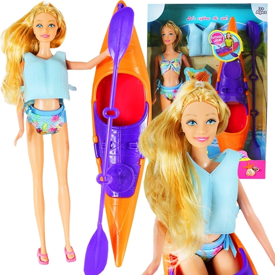 Picture of Ciuciubabka DUA LALKA PYWACZKA PYWA PO WODZIE + KAJAK AKCES