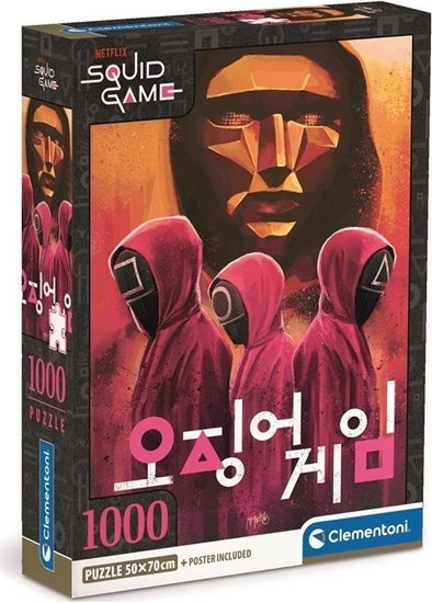 Picture of Clementoni CLE puzzle 1000 Compact Netflix SquidGame 39715