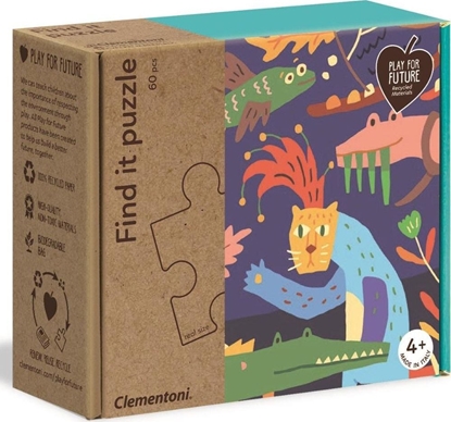 Изображение Clementoni Puzzle 60 elementów Play for future Znajd to Lato