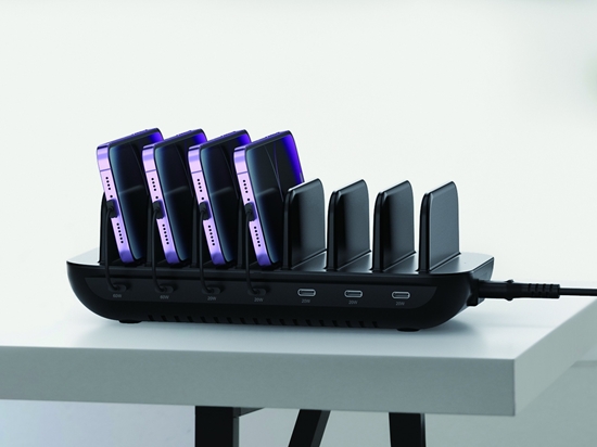 Picture of Conceptronic OZUL07B 160W 7-Port Charging Station