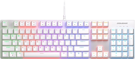 Picture of COUGAR Klawiatura Gamingowa Ultimus EX, RGB, USB, Biaa