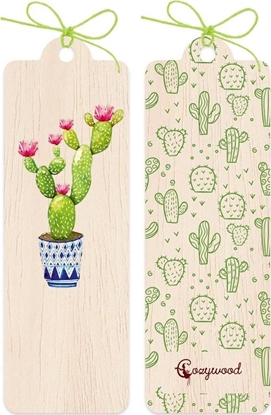 Attēls no Cozywood Zakadka drewniana Kaktus