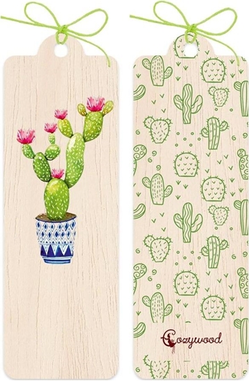 Изображение Cozywood Zakadka drewniana Kaktus