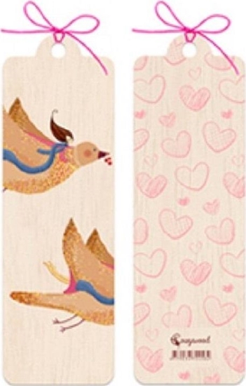 Picture of Cozywood Zakadka drewniana óty Ptaszek