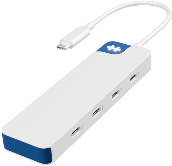Picture of D TARGUS HyperDrive Flex 4 Port USB-C Hub Blue