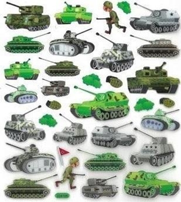 Picture of Dalprint Naklejki papierowe - Czogi 33szt