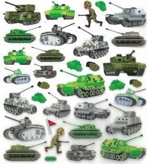 Picture of Dalprint Naklejki papierowe - Czogi 33szt