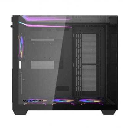 Picture of Darkflash Darkflash TH285 computer case 4 fans (black)