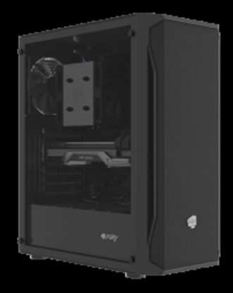 Picture of Datora korpuss Fury Shobo SH4F Black