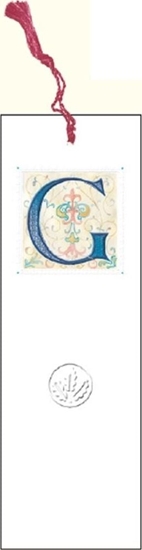 Picture of DaVinci Zakadka do ksiki z anagramem Litera G