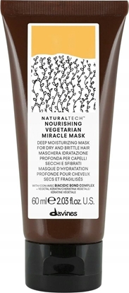 Изображение DAVINES_Nourishing Vegetarian Miracle Mask maska nawilajca do suchych amliwych wosów 60ml