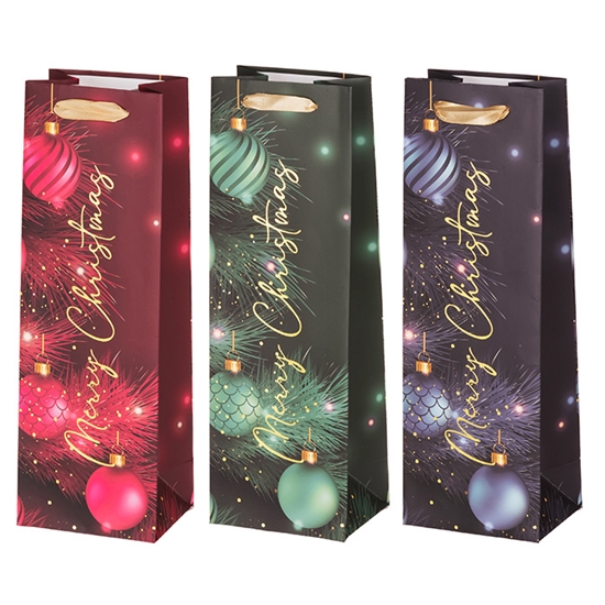 Изображение Dāvanu maisiņš Winteria Celebration 12x36x9cm