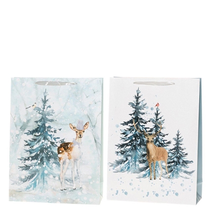 Picture of Dāvanu maisiņš Winteria Forest 31x42x12cm