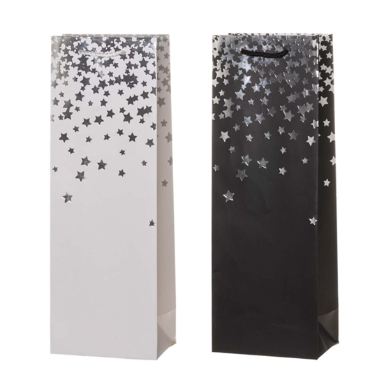 Picture of Dāvanu maisiņš Winteria pudeles 12.7x36x8.2cm