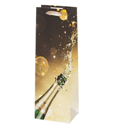 Picture of Dāvanu maisiņš Winteria pudeles 12x36x9cm