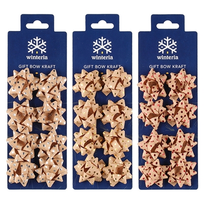 Picture of Dāvanu pušķis Winteria kraft 3,8 cm 8gab.