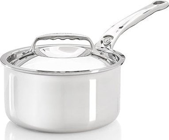 Picture of De Buyer De Buyer Affinity Casserole Stainless Steel with lid 18 cm
