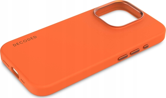 Picture of Decoded Decoded AntiMicrobial Silicone Backcover iP15 Pro Apricot Crush