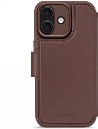 Изображение Decoded Leather Detachable Wallet - skórzana obudowa ochronna do iPhone 17 kompatybilna z MagSafe (chocolat brown)