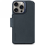 Изображение Decoded Decoded Leather Detachable Wallet MagSafe Case with Wallet for iPhone 16 Pro - Blue