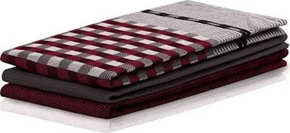 Picture of Decoking Zestaw 3 cierek kuchennych Louie burgund/czer
