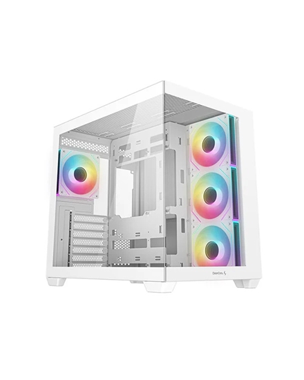 Изображение Deepcool CG530 4F WH | White | Mid Tower | Power supply included No