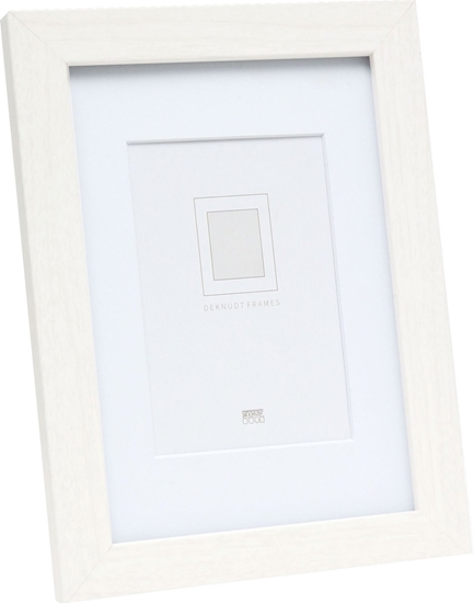 Picture of Deknudt S66KF1 P1          30x45 Wood white w. Passepartout