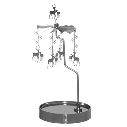 Picture of Dekors Karuselis Winteria sudraba