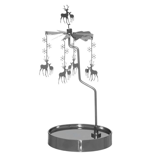 Picture of Dekors Karuselis Winteria sudraba