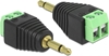 Picture of Delock Adapter Stereo jack male 3.5 mm > Terminal Block 2 pin