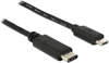 Picture of Delock Cable USB Type-C™ 2.0 male > USB 2.0 Type Micro-B male 2.0 m black